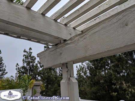 Wood Patio Covers & Pergolas Rancho Santa Margarita Dry Rot and Termite Repair