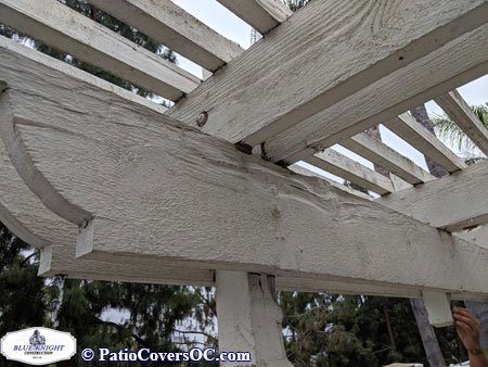 Wood Patio Covers& Pergolas Rancho Santa Margarita Dry Rot and Termite Repair